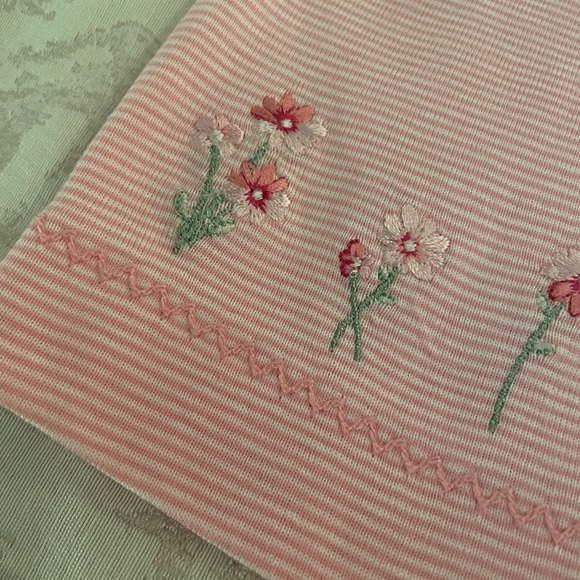 Carter’s Pretty in Pink Girls 9M Pink Dress and Bloomers - Picture 3 of 8